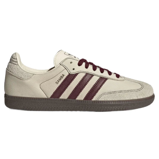 Adidas Samba OG Wonder – White Maroon