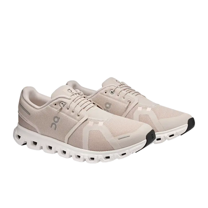 On Running Cloud 6 Pearl/White