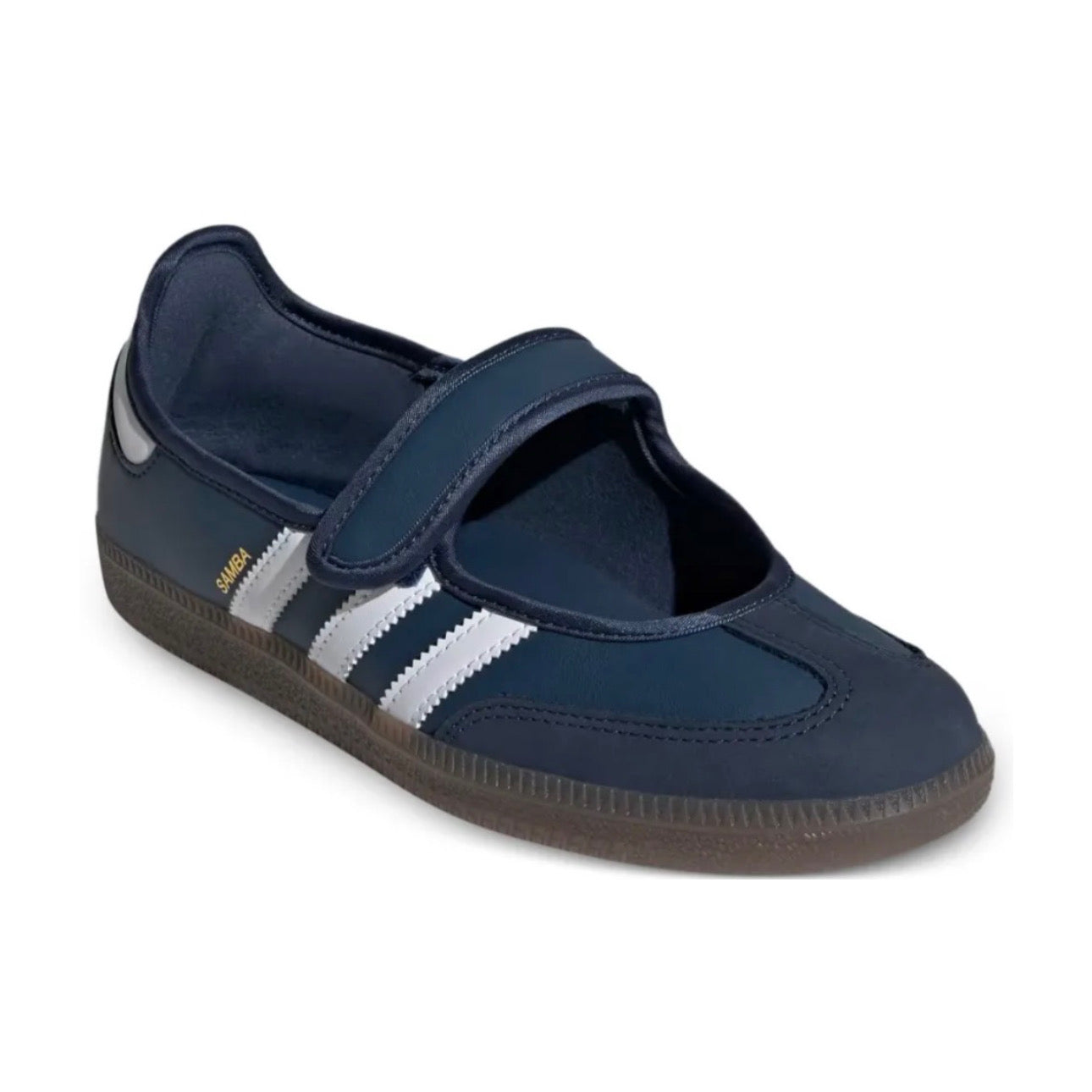 adidas Wmns Samba Mary Jane 'Crew Navy White Gold Metallic'
