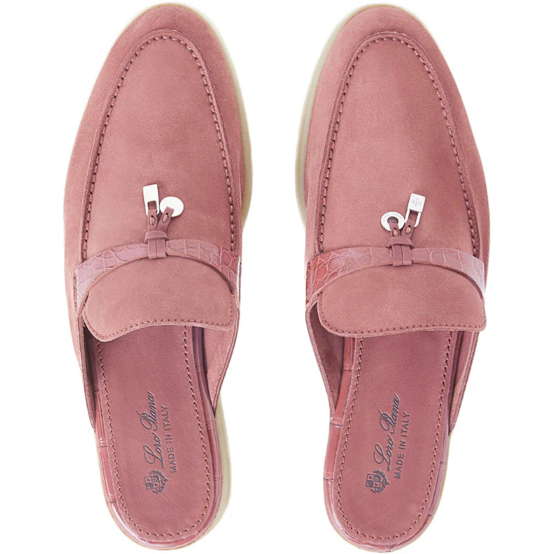 Loro Piana Charms Walk Babouche Loafer 'Noisette Rose' Limited edition