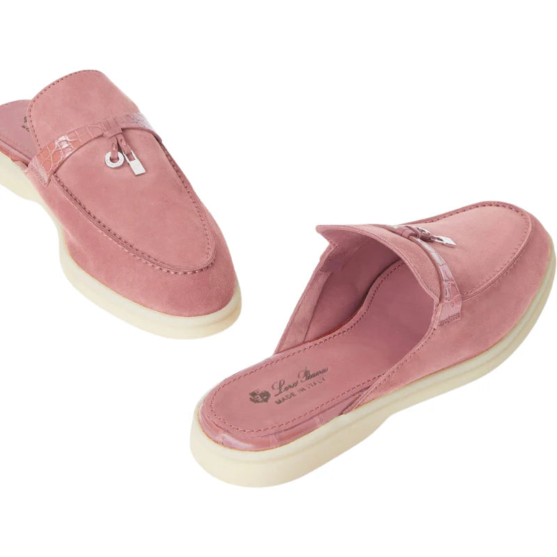 Loro Piana Charms Walk Babouche Loafer 'Noisette Rose' Limited edition
