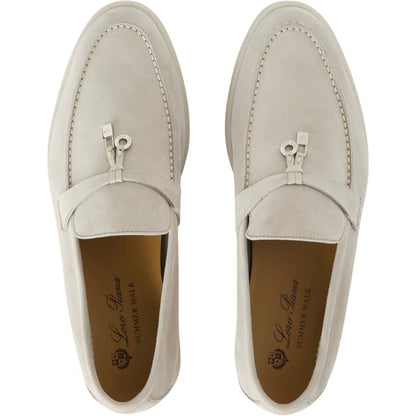 Loro piana Summer Charms Walk Loafer'Powder Pearl'