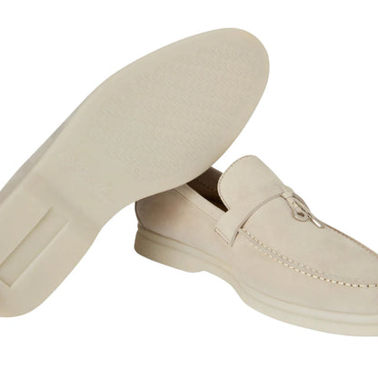 Loro piana Summer Charms Walk Loafer'Powder Pearl'