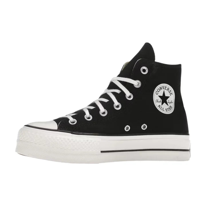Converse Chuck Taylor All Star Hi Platform Black White (Women's)