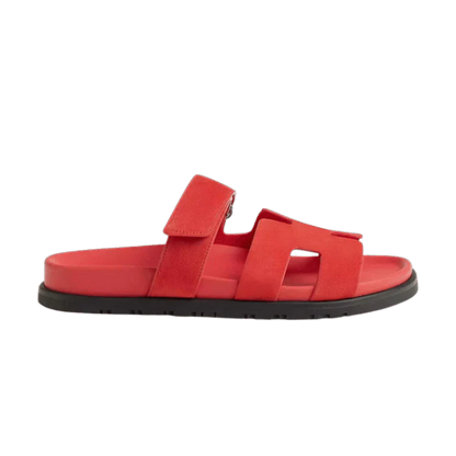 Hermes Chypre Sandal Rose/Vermillon