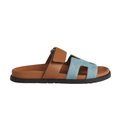 Hermes Chypre Sandal Beige/Perlino