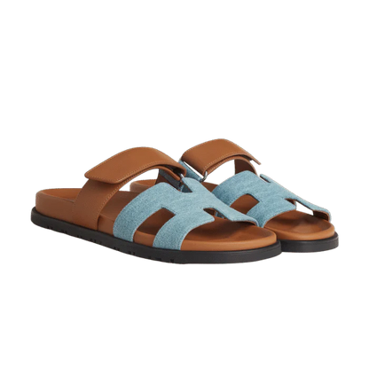 Hermes Chypre Sandal Beige/Perlino