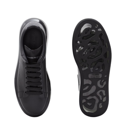Alexander Mcqueen Oversized – Black Shiny Sole
