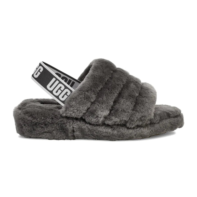 UGG Fluff Yeah Slide – Charcoal